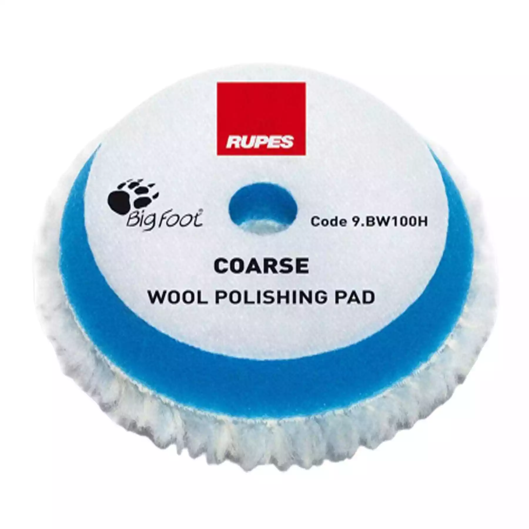 D-A Coarse Wool Polishing Pad Blue 80/90mm (9.BW100H)