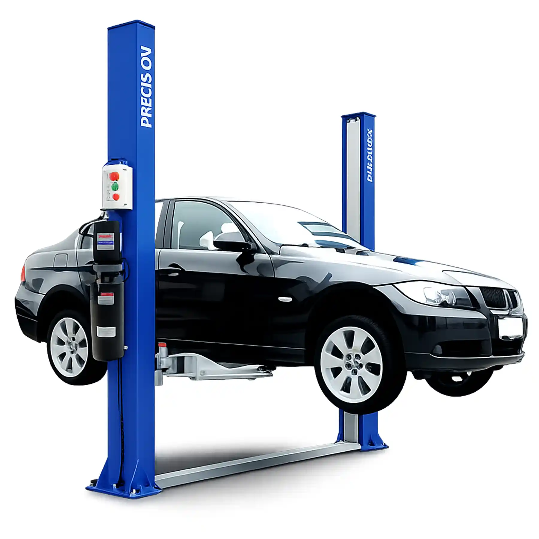 Electro-Hydraulic 2 Post Lift With Base