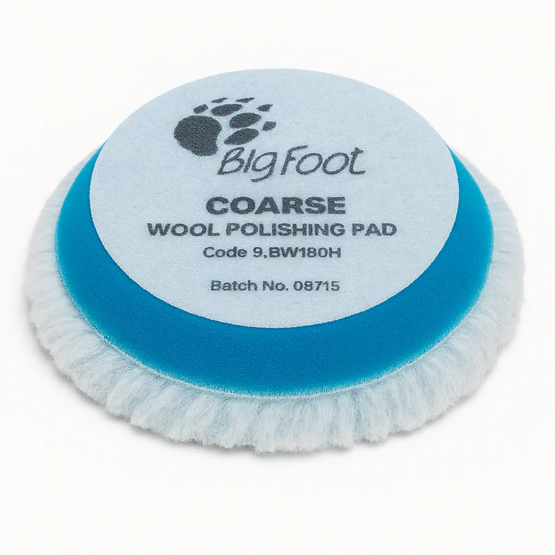 D-A Coarse Wool Polishing Pad Blue 80/90mm (9.BW100H)