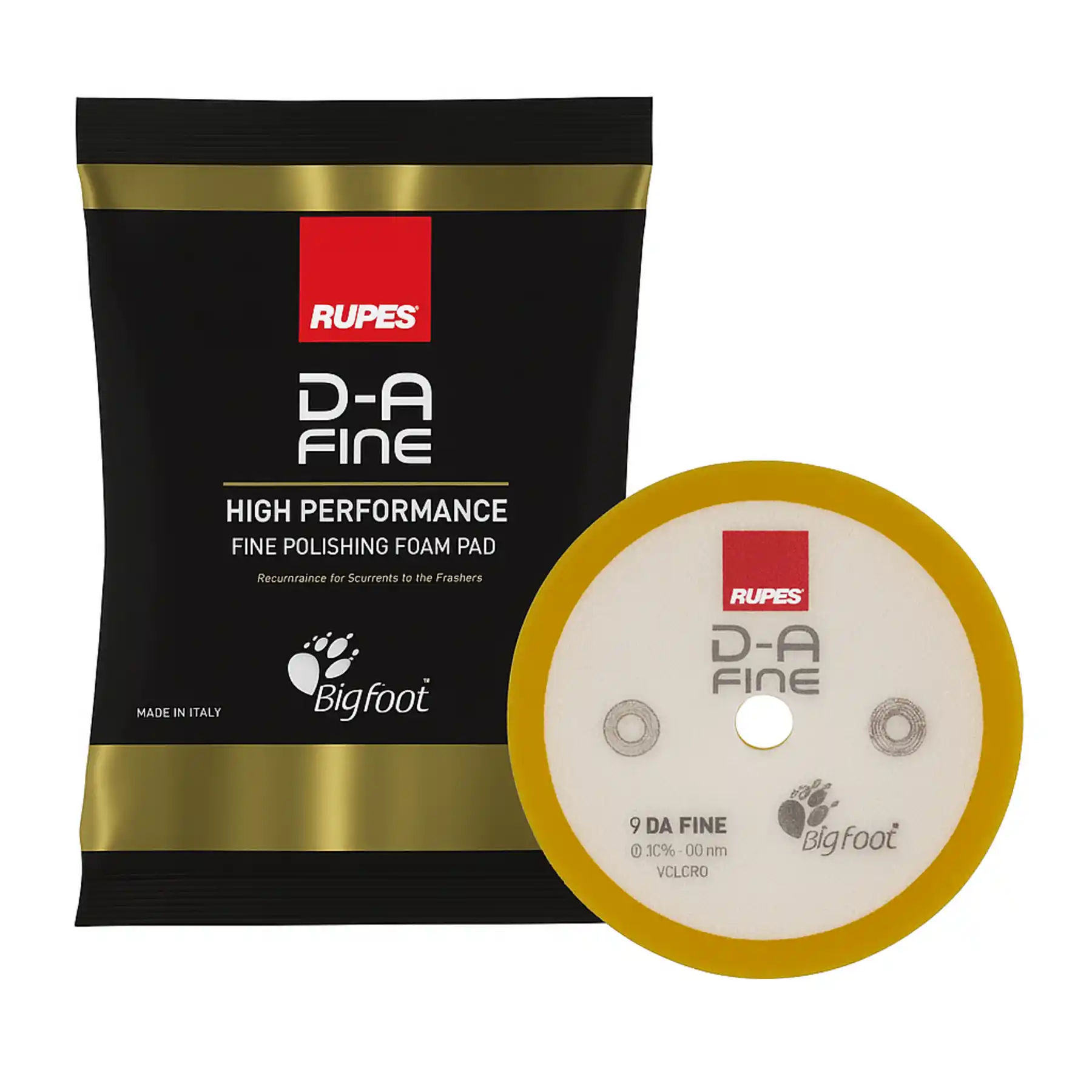 D-A Fine Polishing Foam Yellow Pad 80/100mm (9.DA100M)