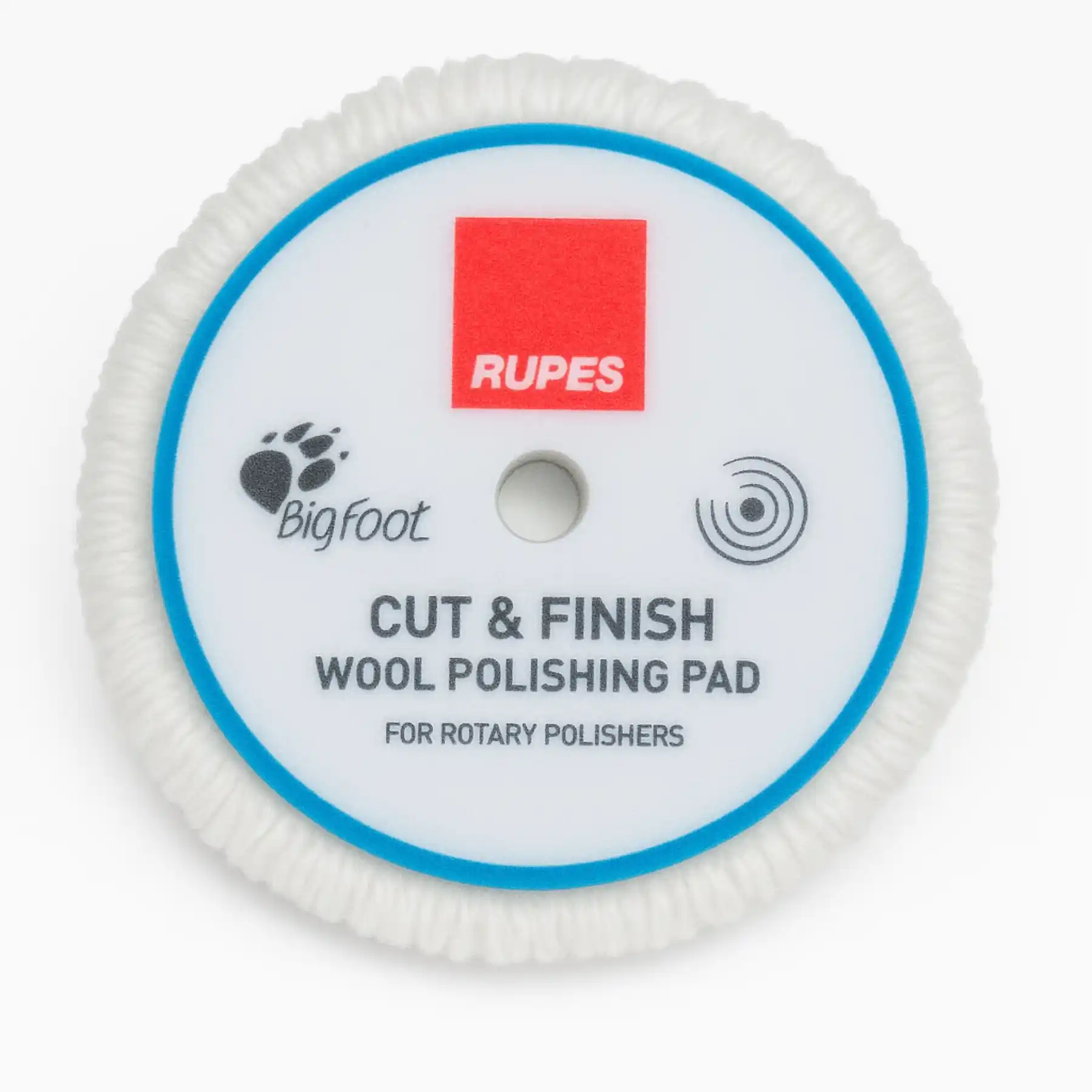 Rupes Cut & Finish Wool Polishing Pad 150mm (9.BL150F)