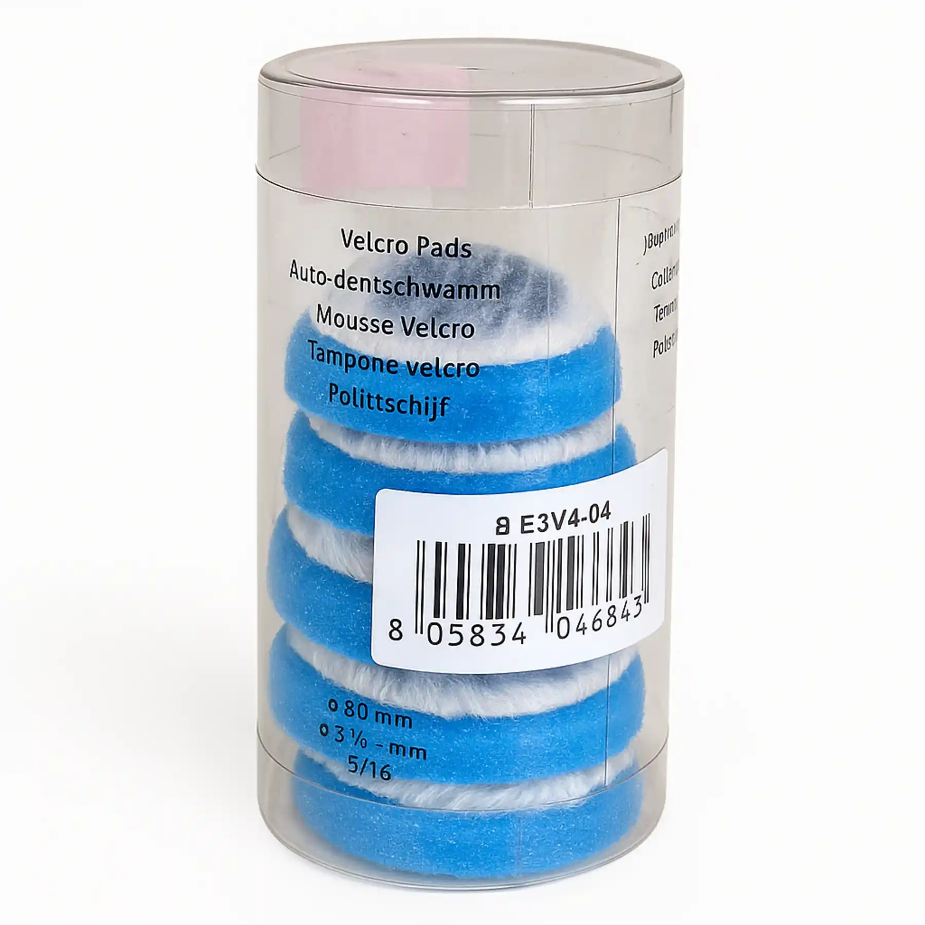 D-A Coarse Wool Polishing Pad Blue 30/45mm (9.BW40H) 4Pcs