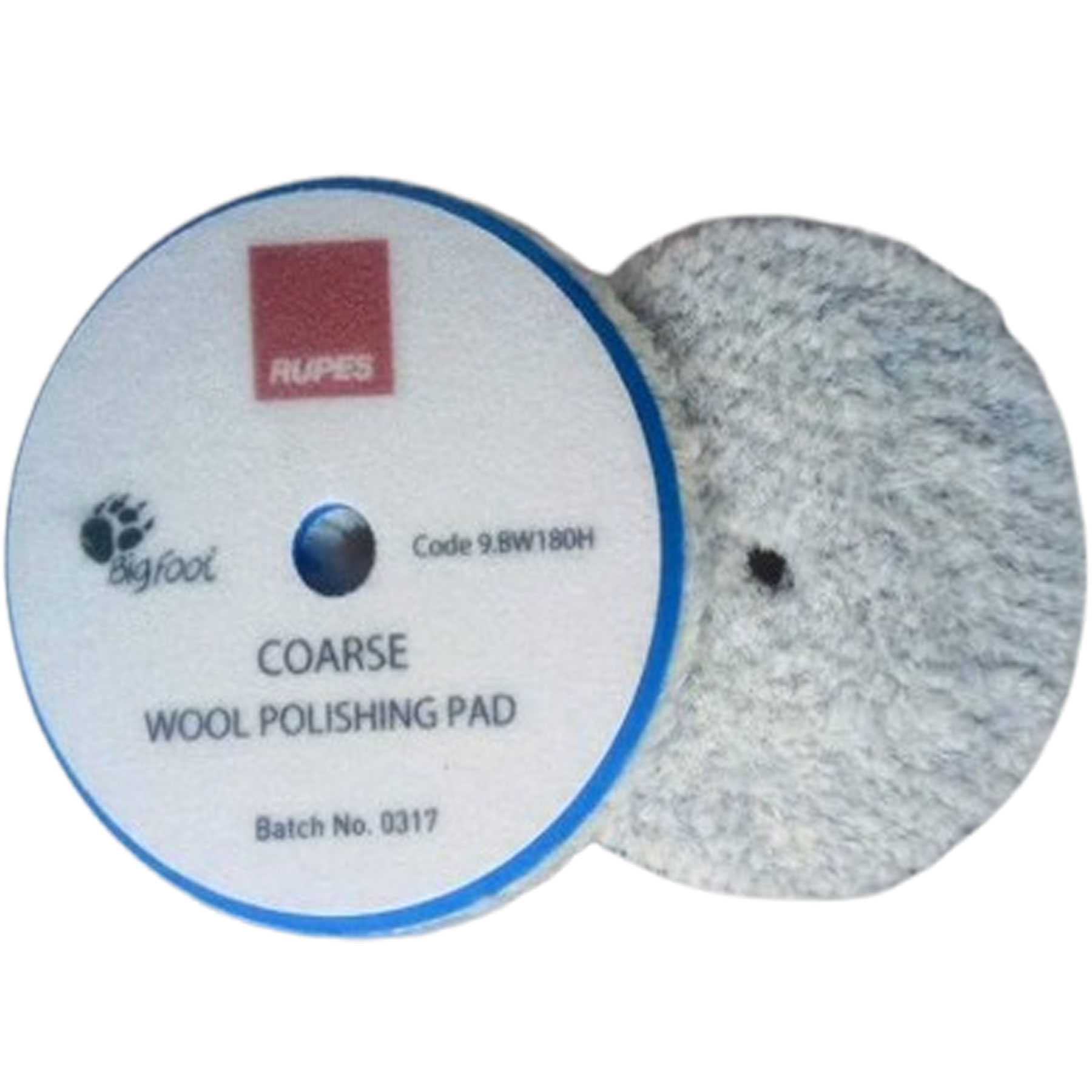 D-A Coarse Wool Polishing Pad Blue 150/170mm (9.BW180H)