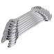 Double Open Ended Jaw Spanner With Tray Packing 100MM